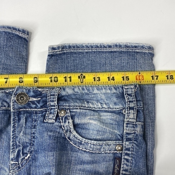 Silver Jeans Frances Capri Jeans Size 29 - Picture 6 of 10